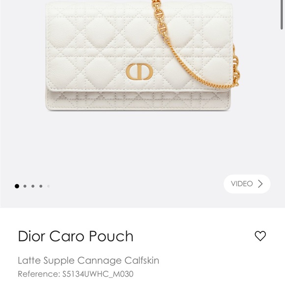 Dior caro pouch - Picture 9 of 9
